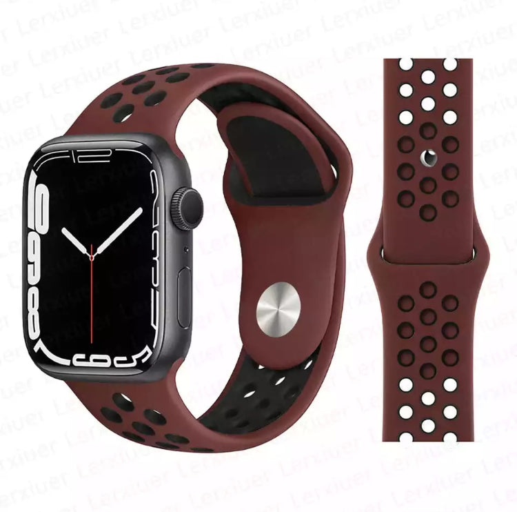 Signature Nike Apple Watch Silicone Sport Bands with Breathable Linings- for Selected Apple Watch 40mm Size - Super Savings Technologies Co.,LTD Signature Nike Apple Watch Silicone Sport Bands with Breathable Linings- for Selected Apple Watch 40mm Size - Super Savings Technologies Co.,LTD